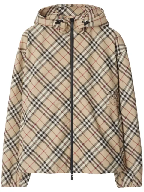 Burberry reversible check jacket