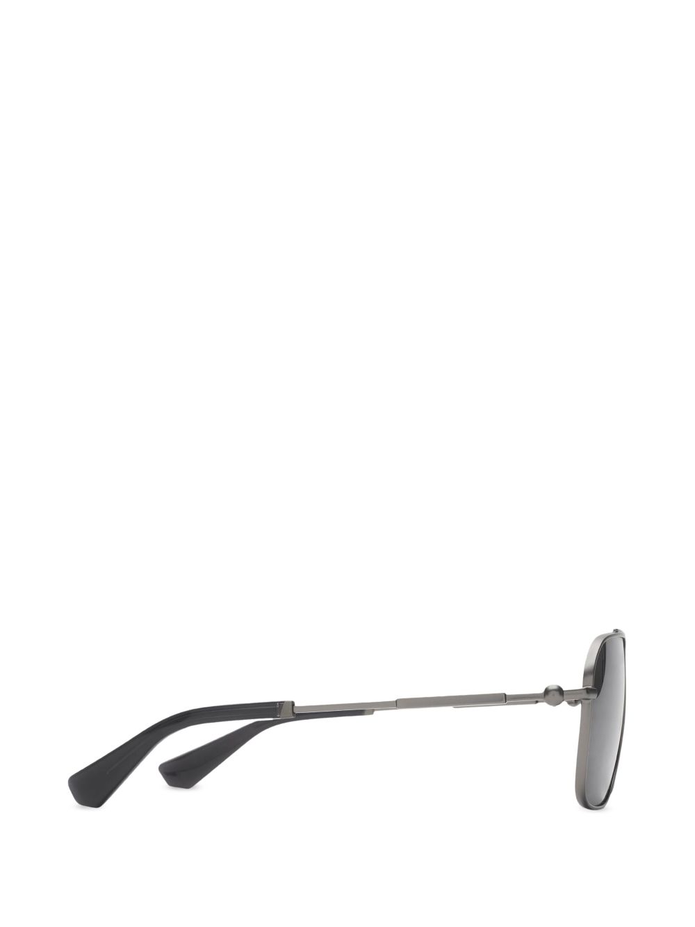 Burberry pilot-frame sunglasses - Zwart