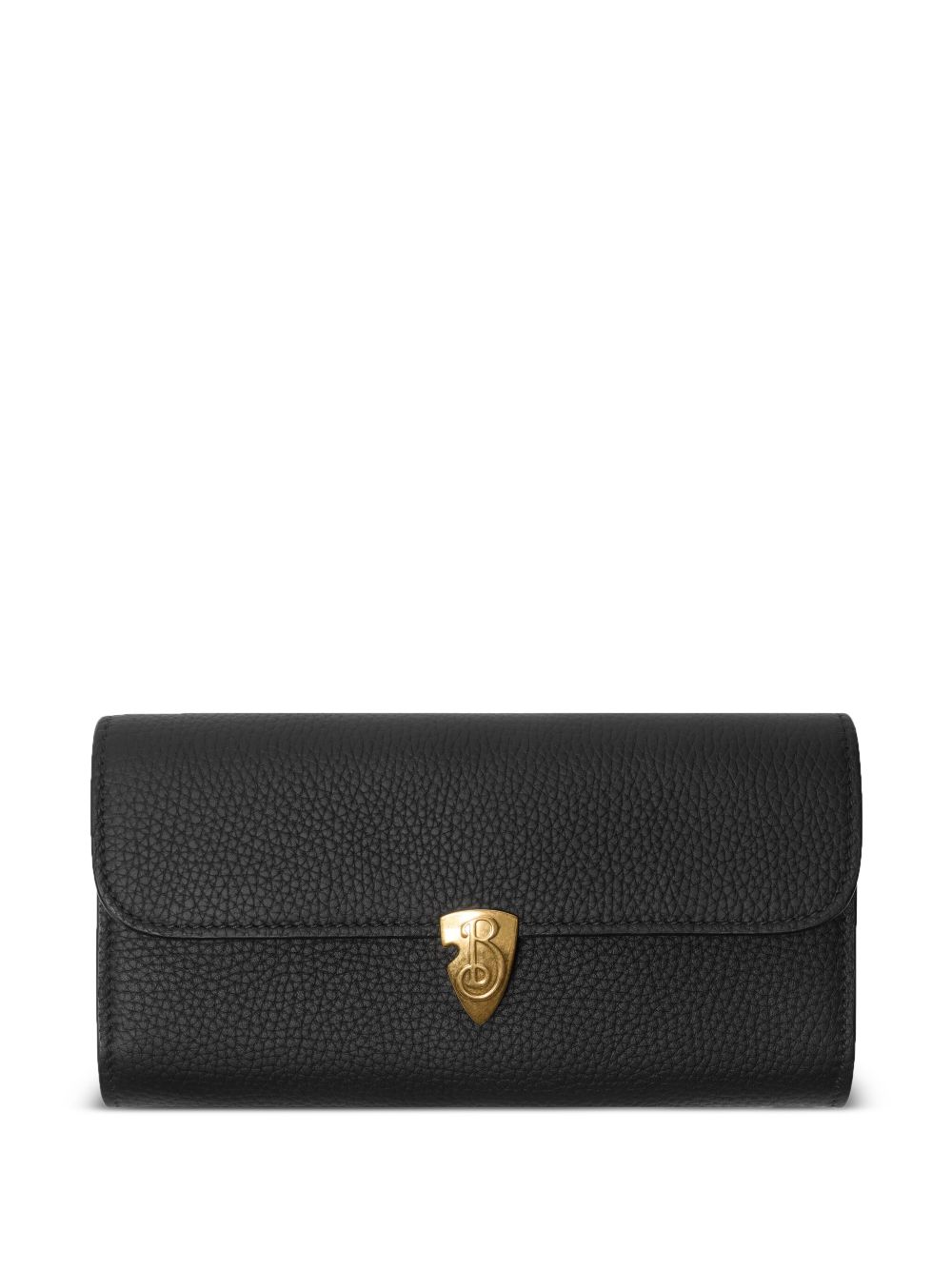 Burberry B Shield continental wallet - Black