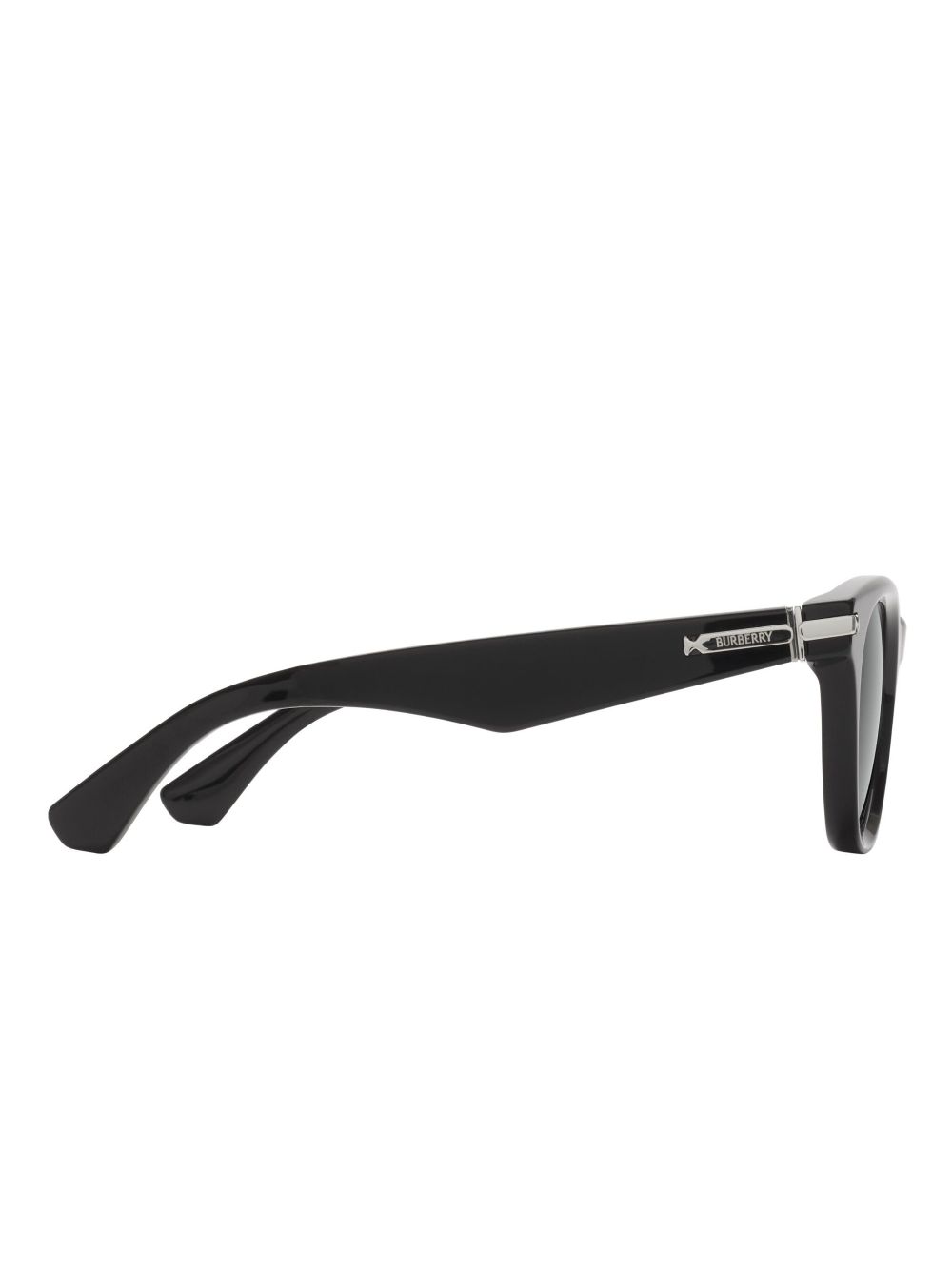 Burberry Logo Bar Round sunglasses - Zwart