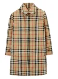 Burberry Kids reversible check-print coat - Neutrals
