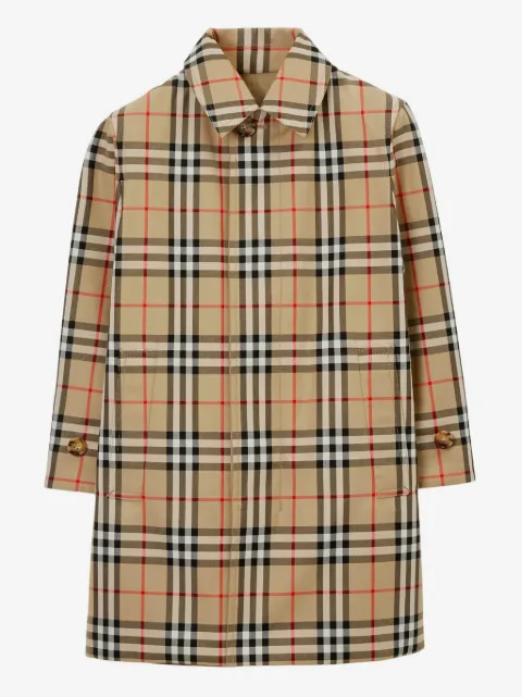 Burberry Kids reversible check-print coat