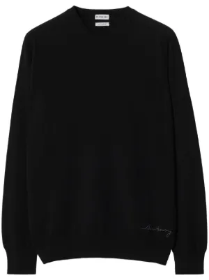 BURBERRYバーバリーユニセックスセーター BURBERRY - バーバリー ニット セーター チェック ウール プル
