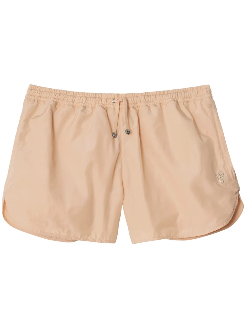 Burberry Shorts met logoplakkaat Beige