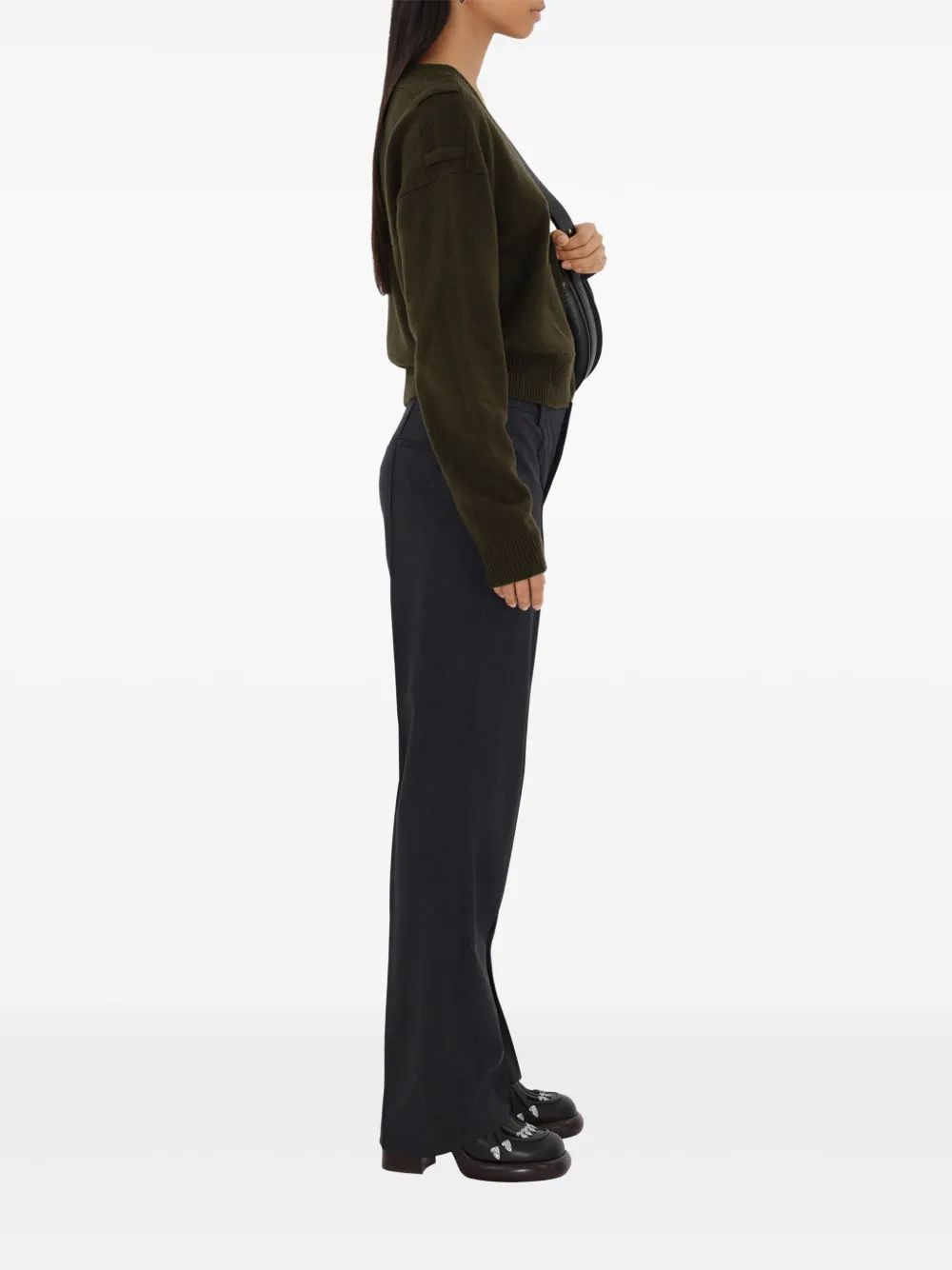 Burberry Straight plooibroek Grijs