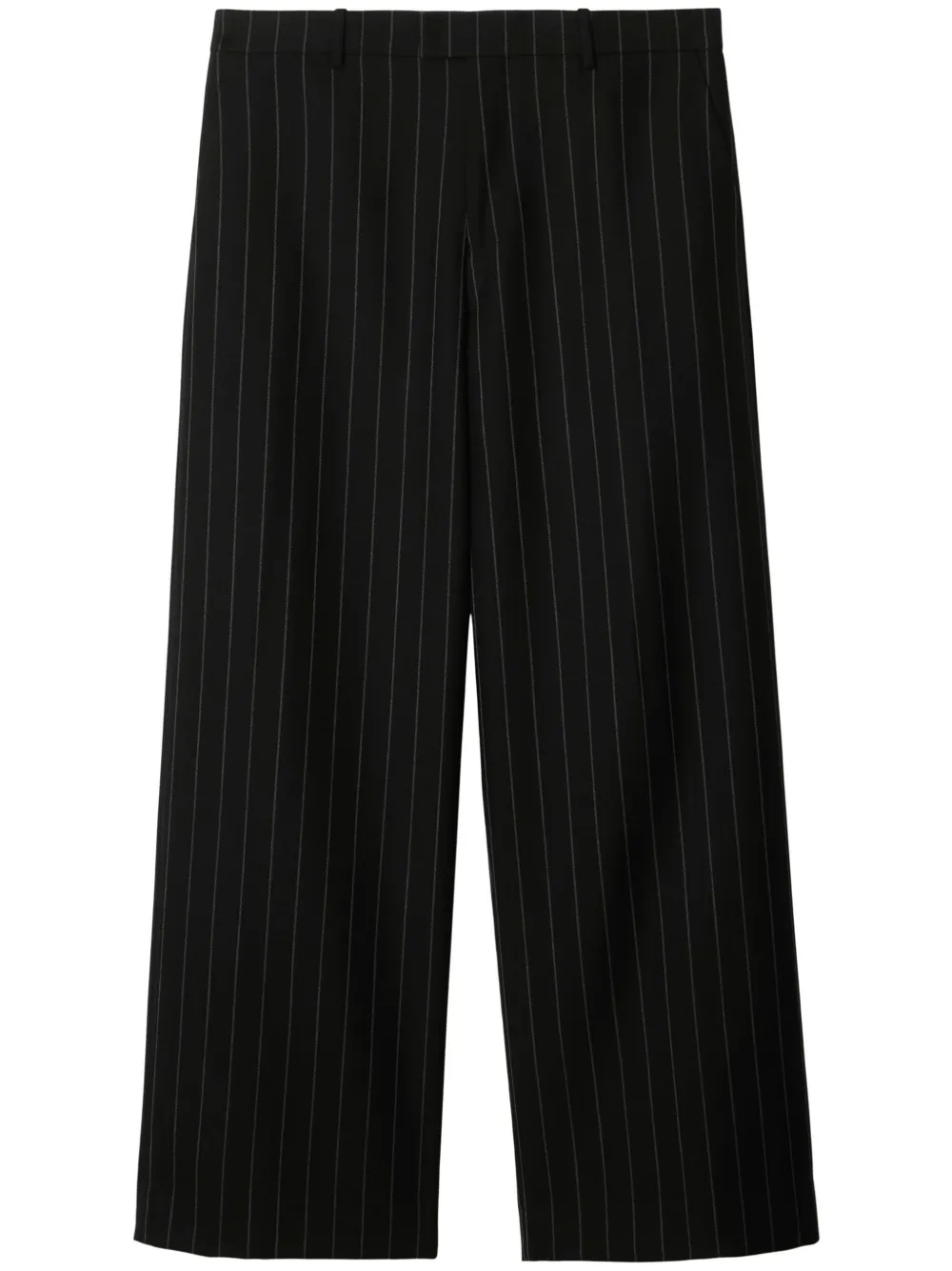 Burberry Broek met krijtstreep Zwart