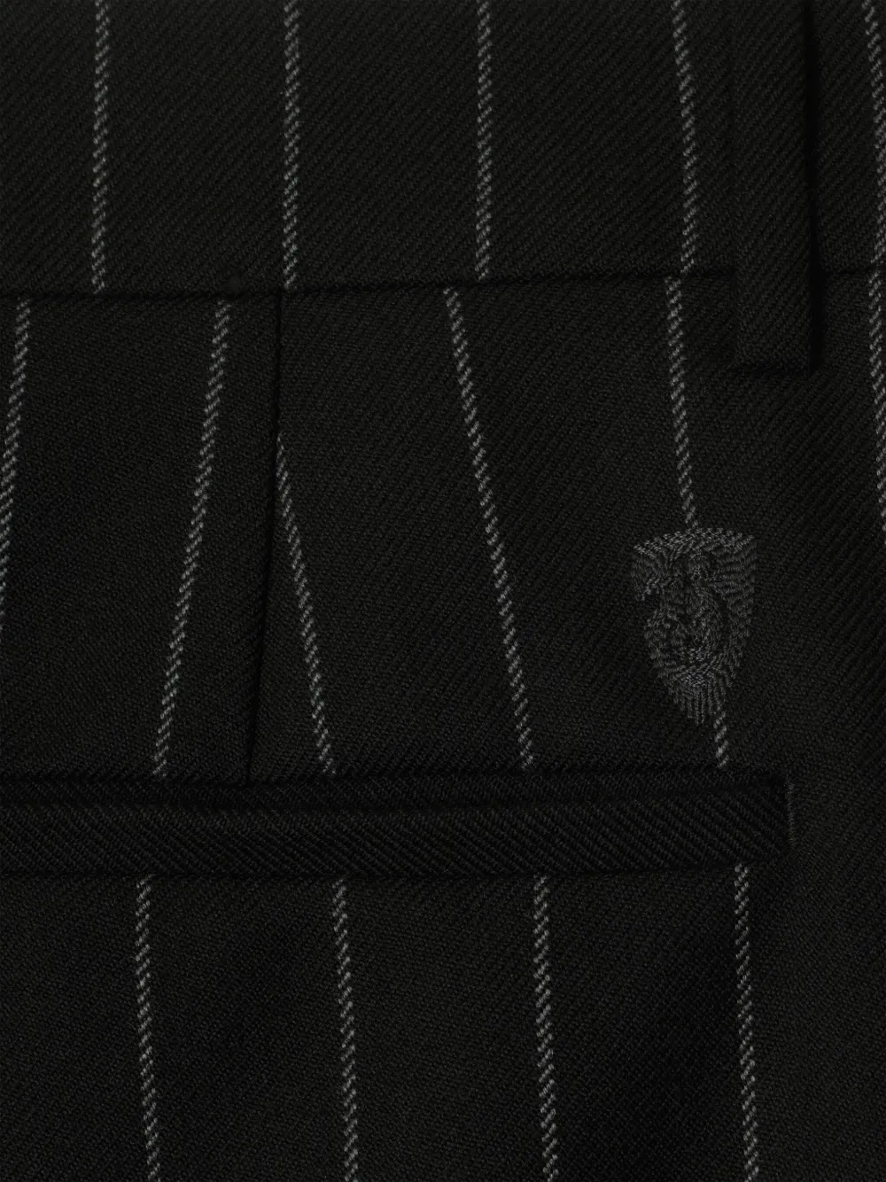 Burberry Broek met krijtstreep Zwart