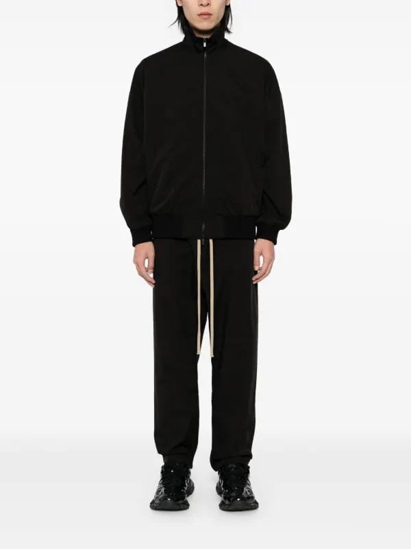 Fear Of God high-neck Track Jacket | Black | FARFETCH JO