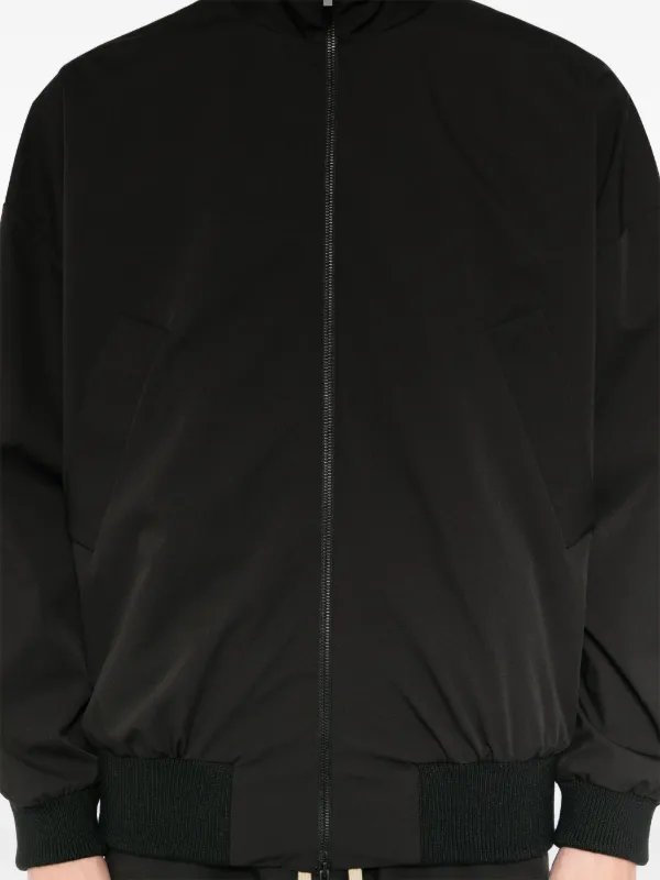 Fear Of God high-neck Track Jacket | Black | FARFETCH JO