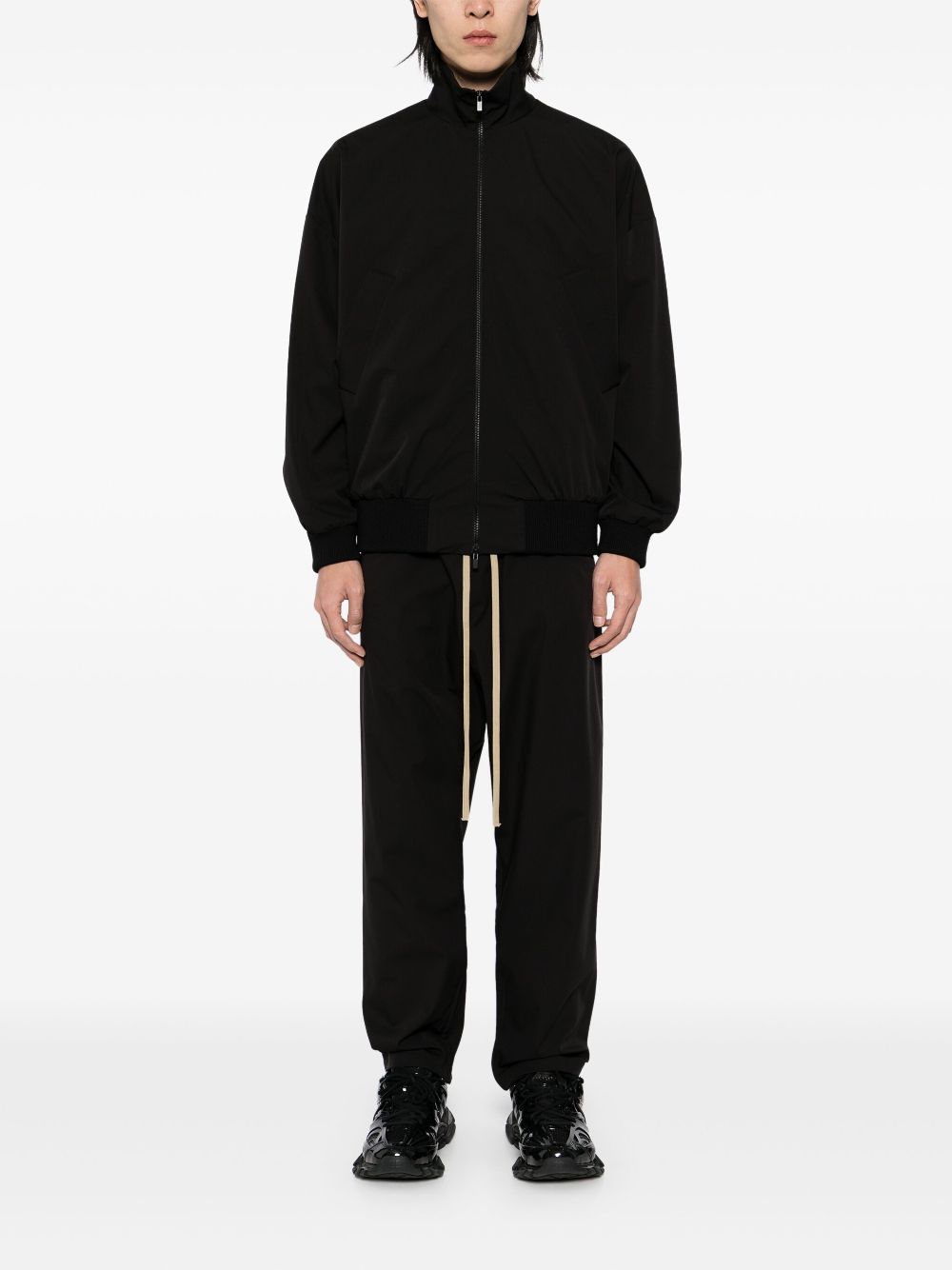 Fear Of God Straight broek met trekkoord - Zwart