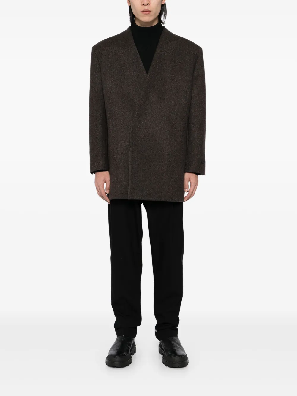 fearofgod Fear Of God Broek met verlaagd kruis - Zwart