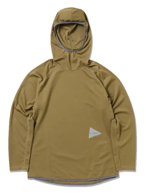 and Wander 平纹针织连帽衫