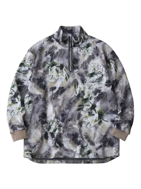 White Mountaineering 花卉印花卫衣