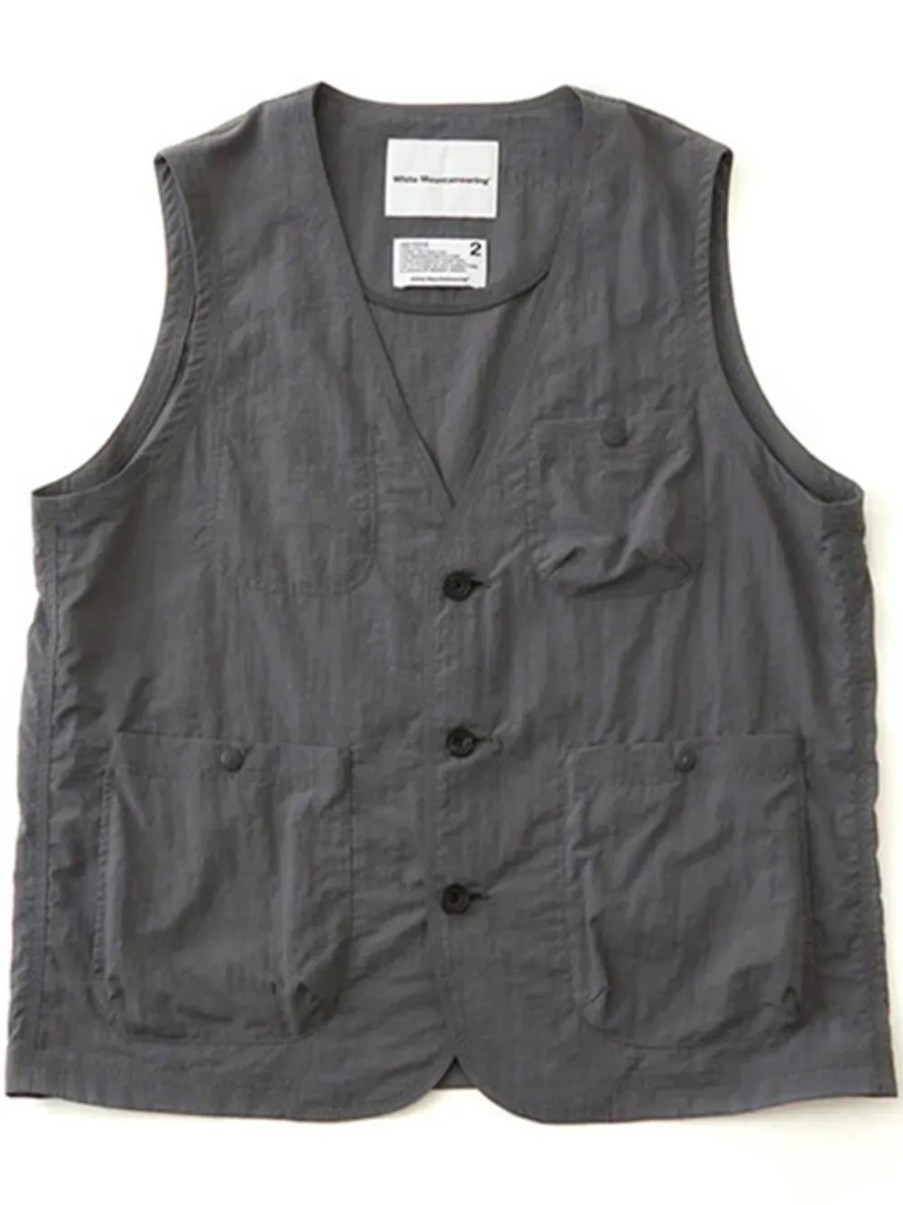 White Mountaineering Work 马甲 | 灰色 | Image 1