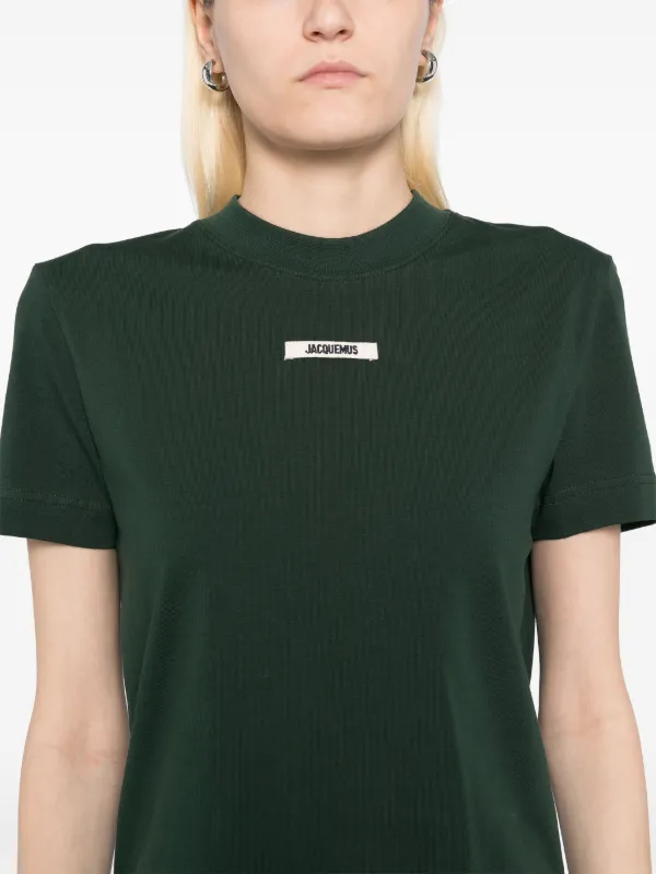 Jacquemus The Gros Grain t-shirt | Green | FARFETCH