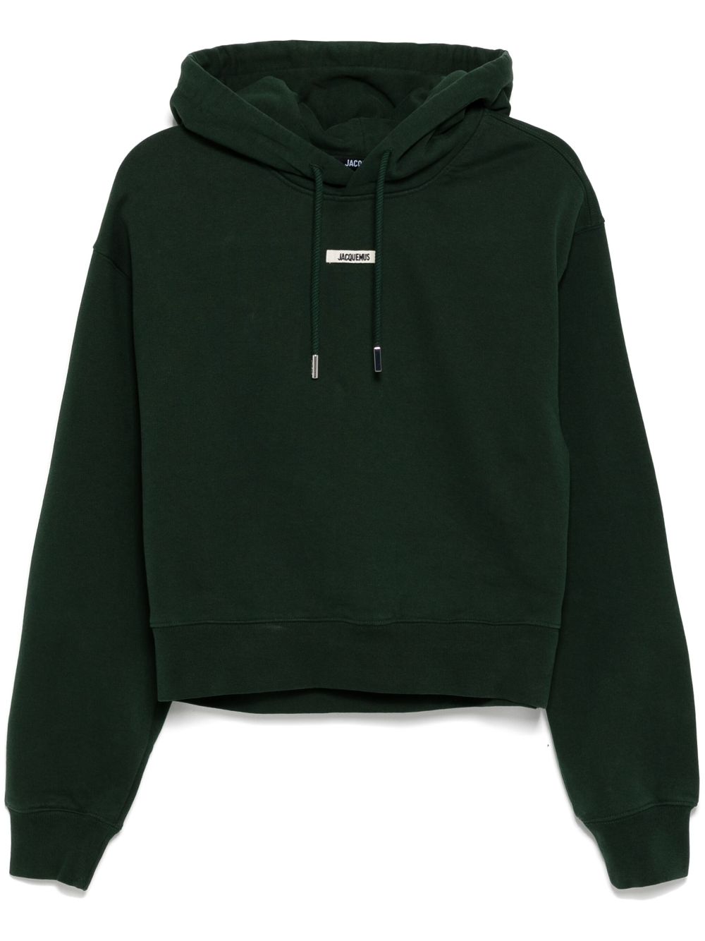 Jacquemus logo hoodie - Green