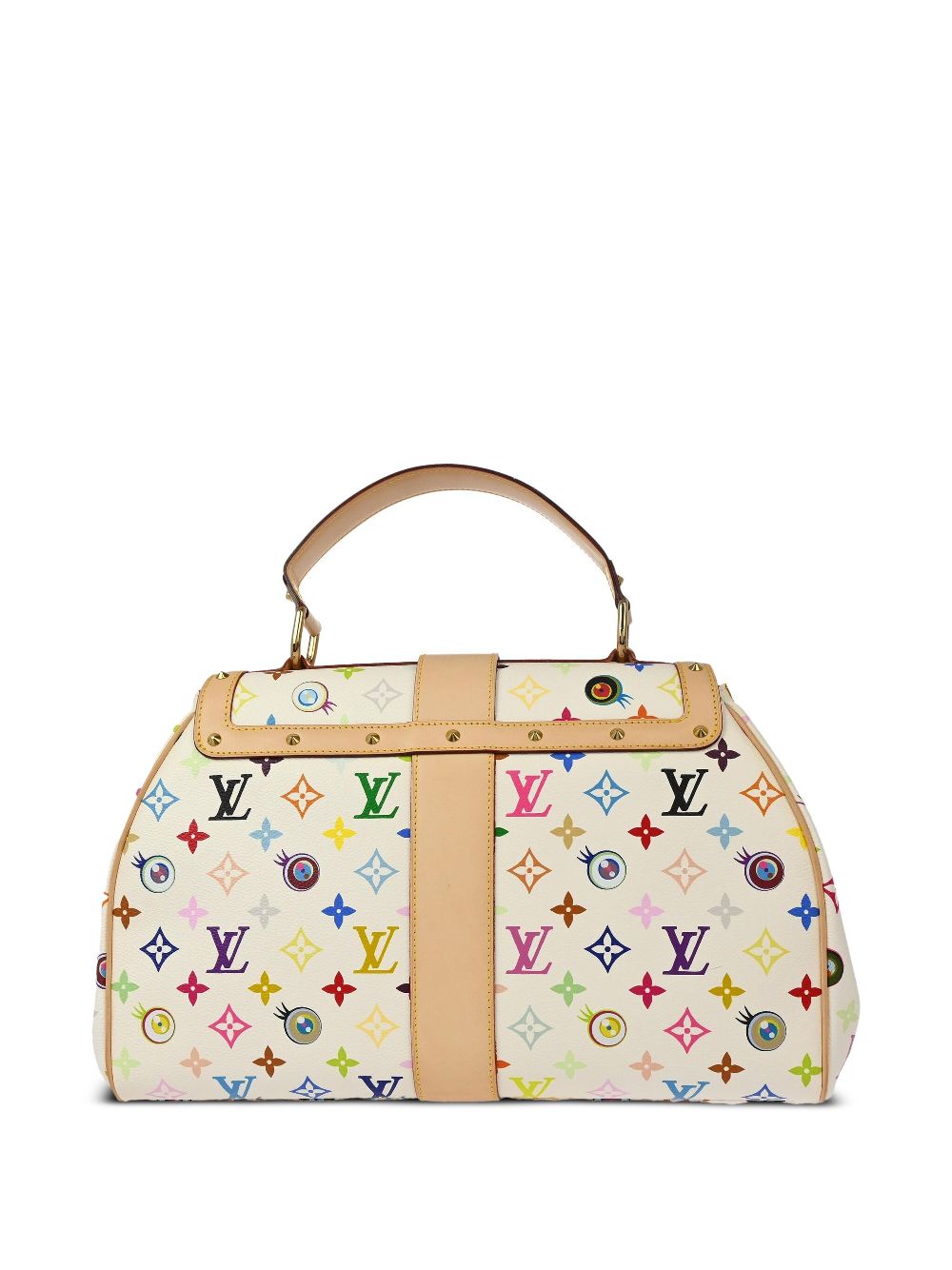 Louis Vuitton Pre-Owned x Takashi Murakami 2003 Sac Retro GM handbag - White