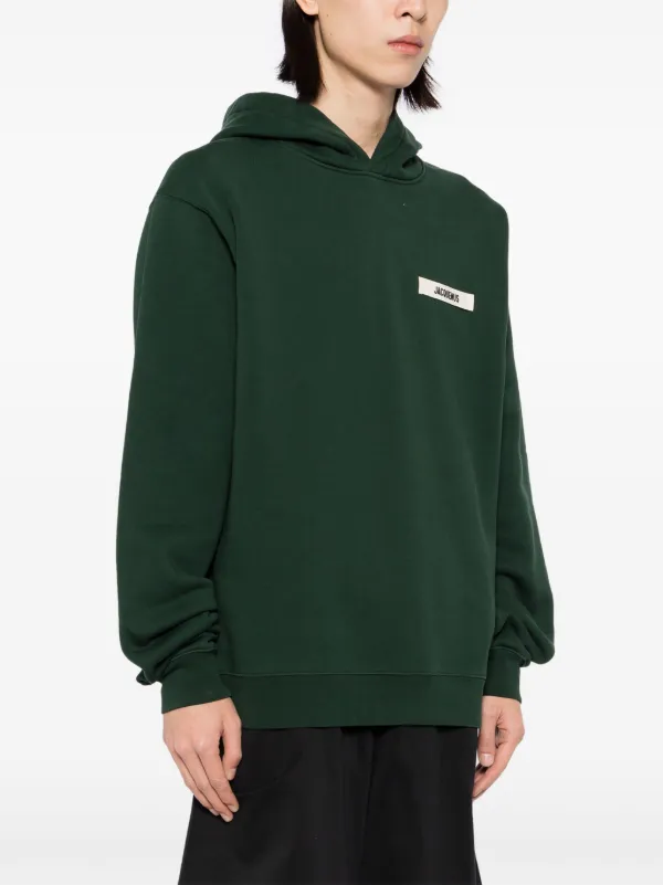 Jacquemus Logo Sweatshirt | Green | FARFETCH