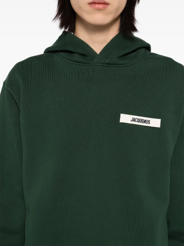 パーカー・フーディ JACQUEMUS Men T Shirts 24H246DE0271513 Green Jacquemus Logo Sweatshirt | Green | FARFETCH