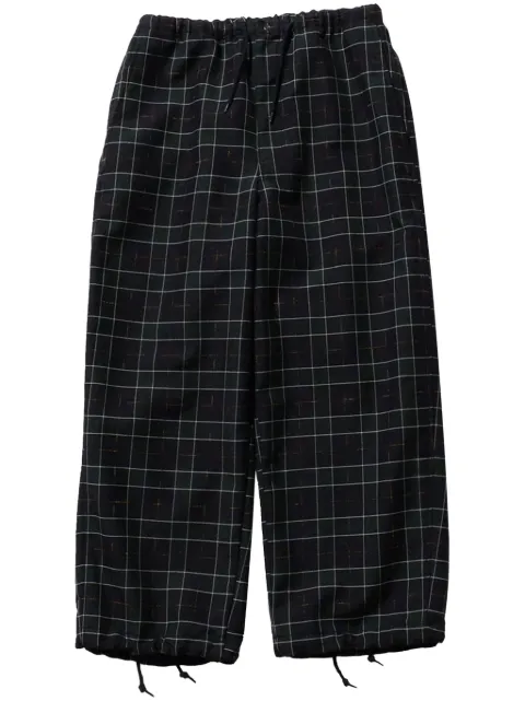 BEAMS PLUS 格纹长裤