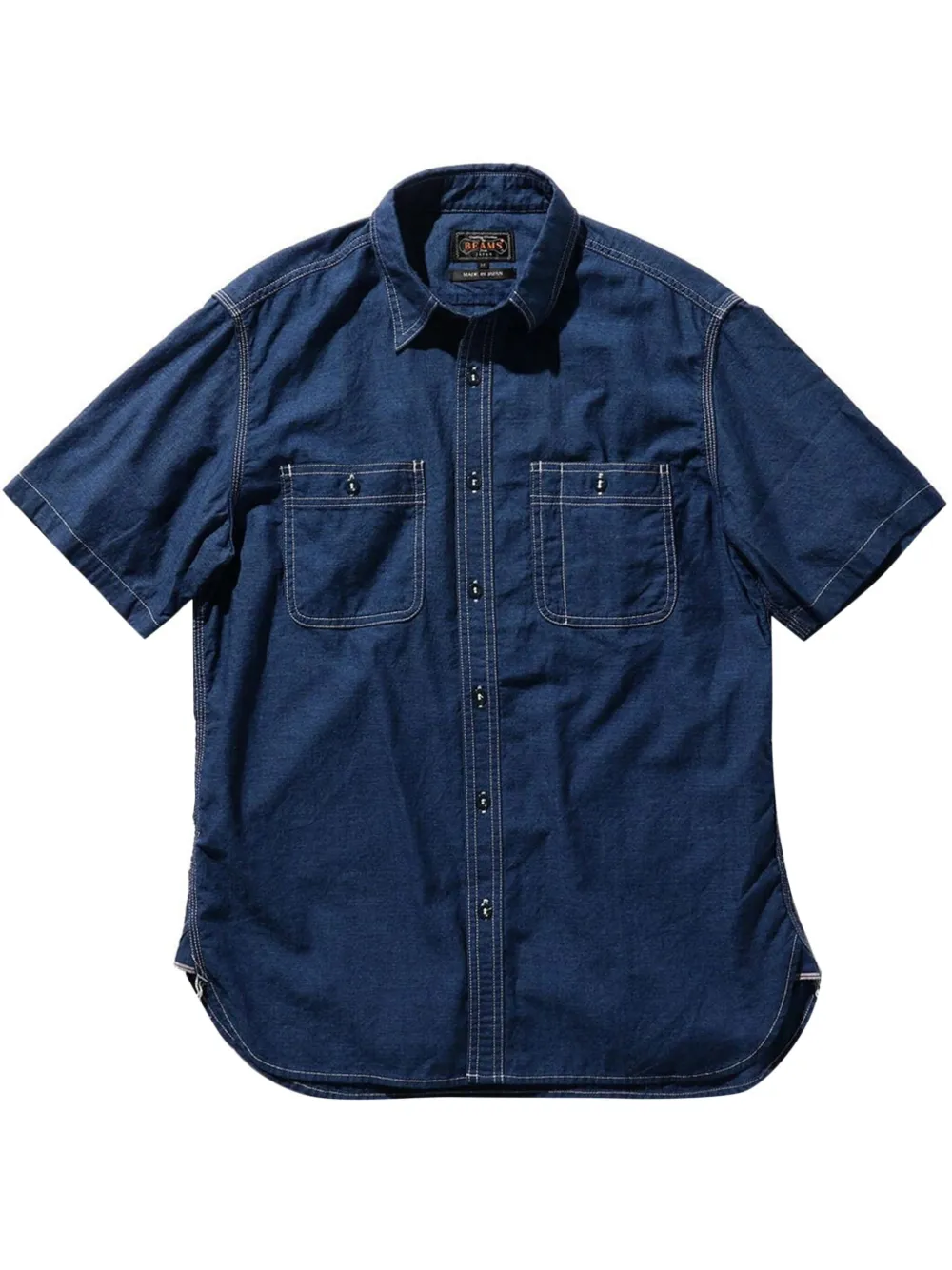 BEAMS PLUS Chambray 衬衫 | 蓝色 | Image 1
