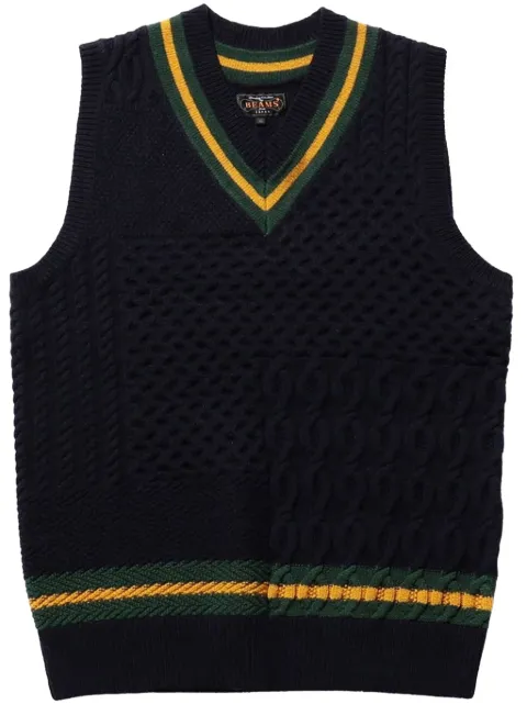 BEAMS PLUS Cricket 拼贴设计马甲