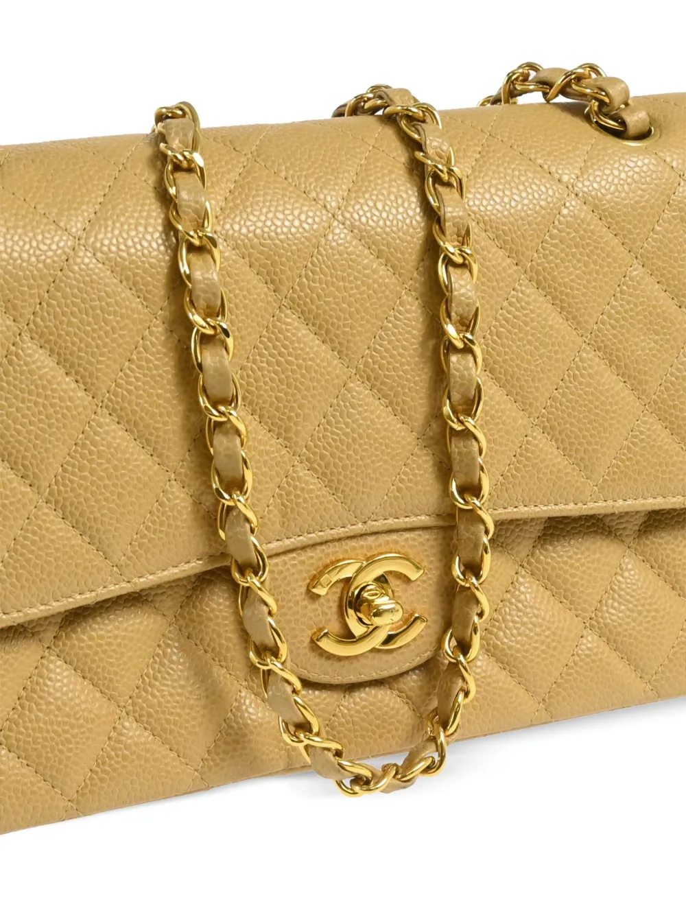 2000 Medium Double Flap Shoulder Bag