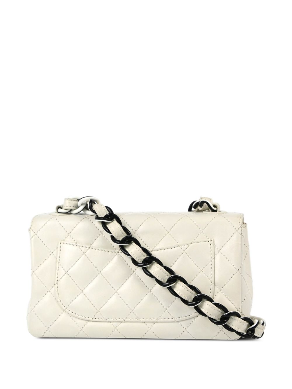 CHANEL Pre-Owned 2000 Single Flap schoudertas - Wit