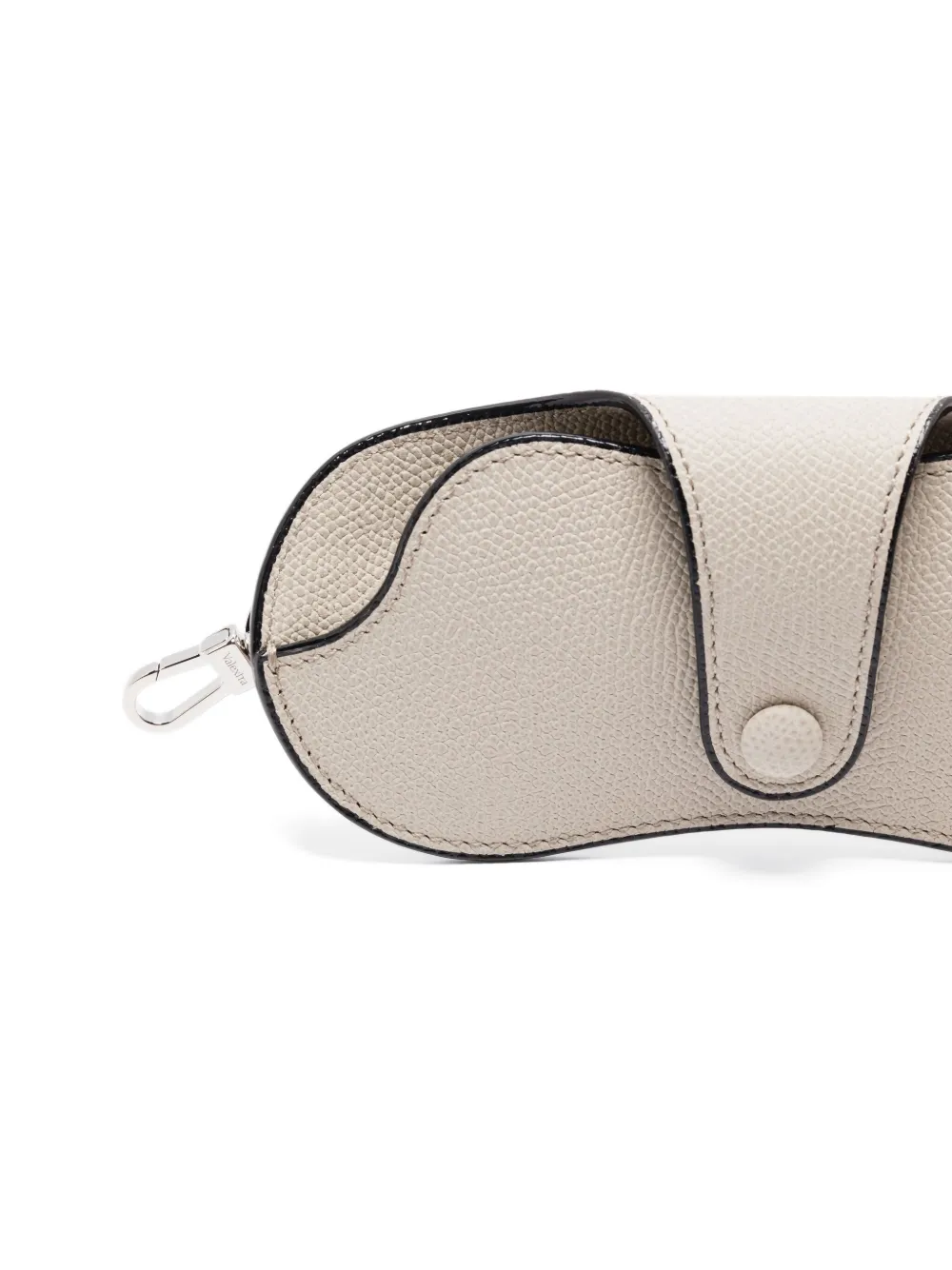 Valextra Brillenkoker met keykoord - Beige