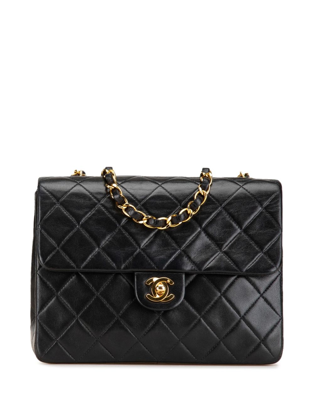 1991-1994 CC Quilted Lambskin Chain Flap crossbody bag