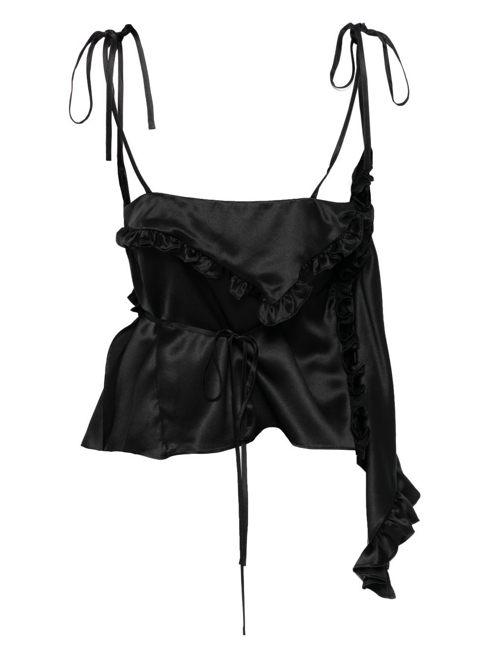 Cecilie Bahnsen Alessandra top - Black