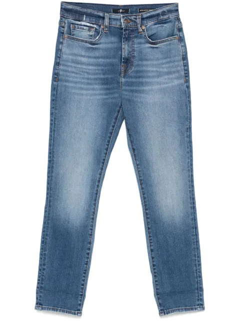 7 For All Mankind logo-patch jeans