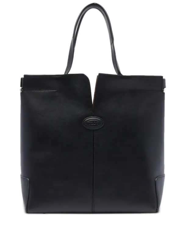 Tod's レザー トートバッグ | ブラック | FARFETCH JP