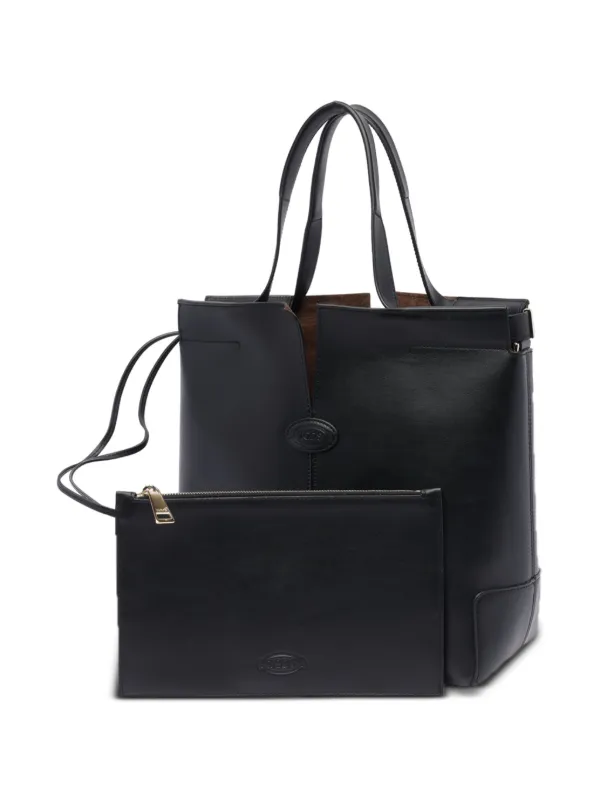 【TOD'S】SMALL DI FOLIO TOTE BAG Tod's Small Tod's Di Bag Folio Tote Bag | Black | FARFETCH
