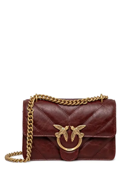 PINKO Love quilted crossbody bag
