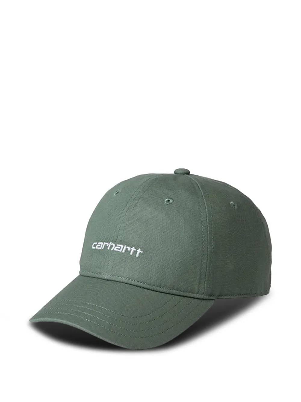Carhartt WIP Script 帆布棒球帽 | 绿色 | Image 1