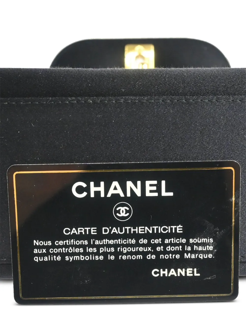 1998 Cc Satin Handbag