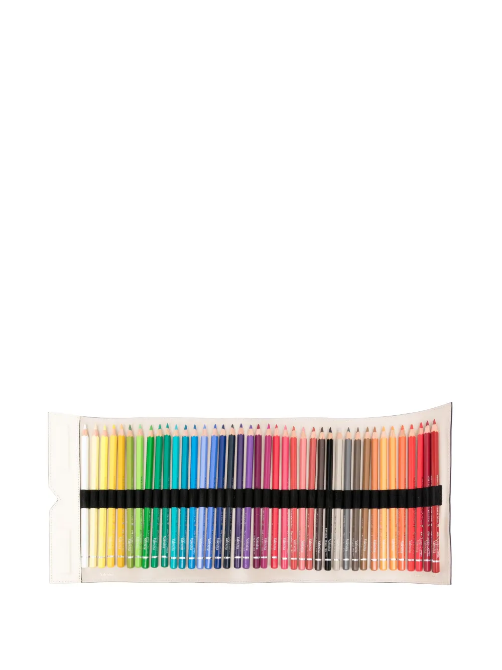  Valextra Colouring Pencil Case (10cm X 23cm) - White 