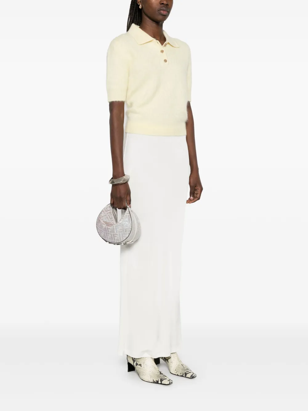 FENDI Fendigraphy mini-shopper - Zilver