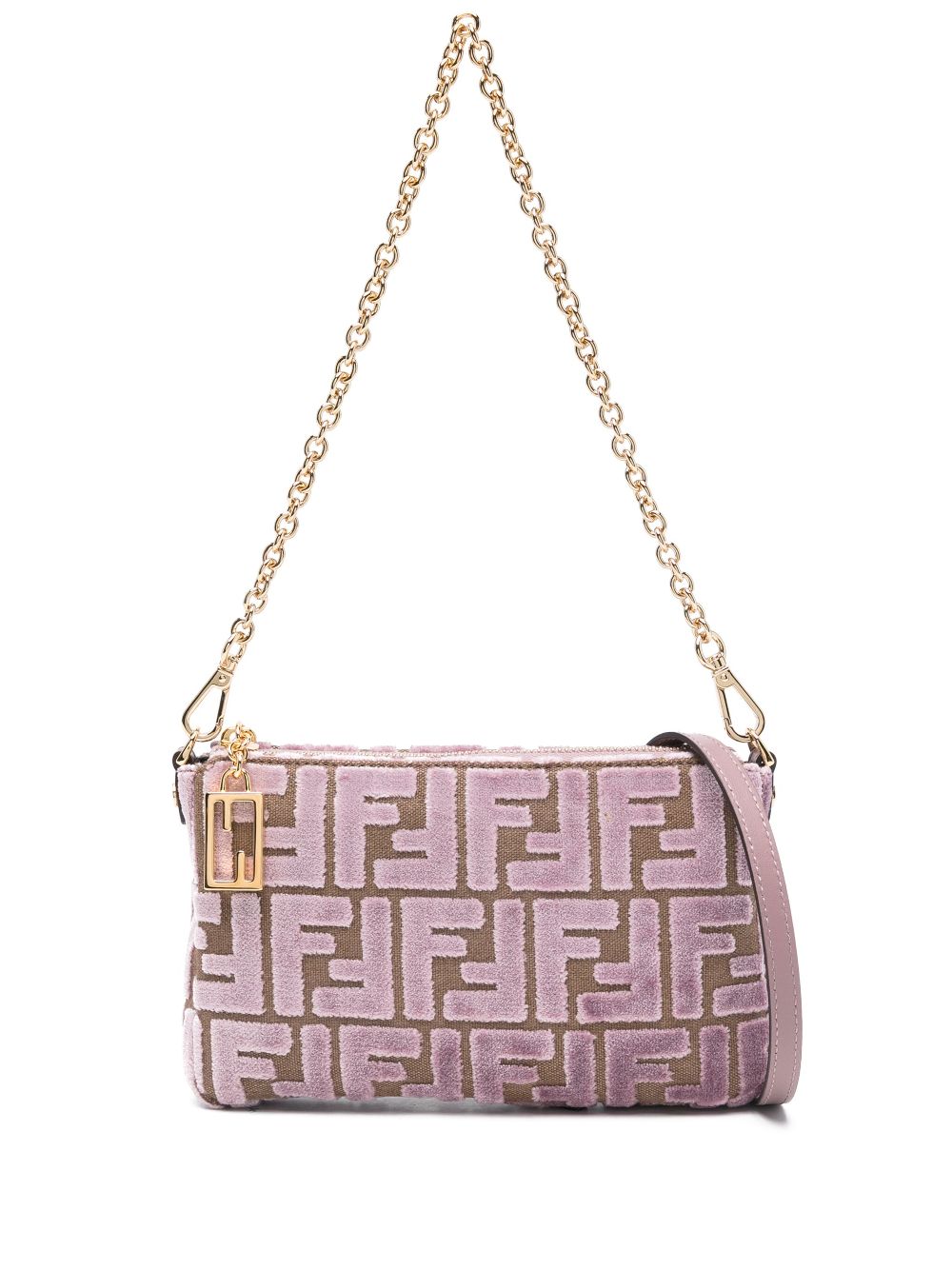 FENDI Baguette clutch bag - Purple