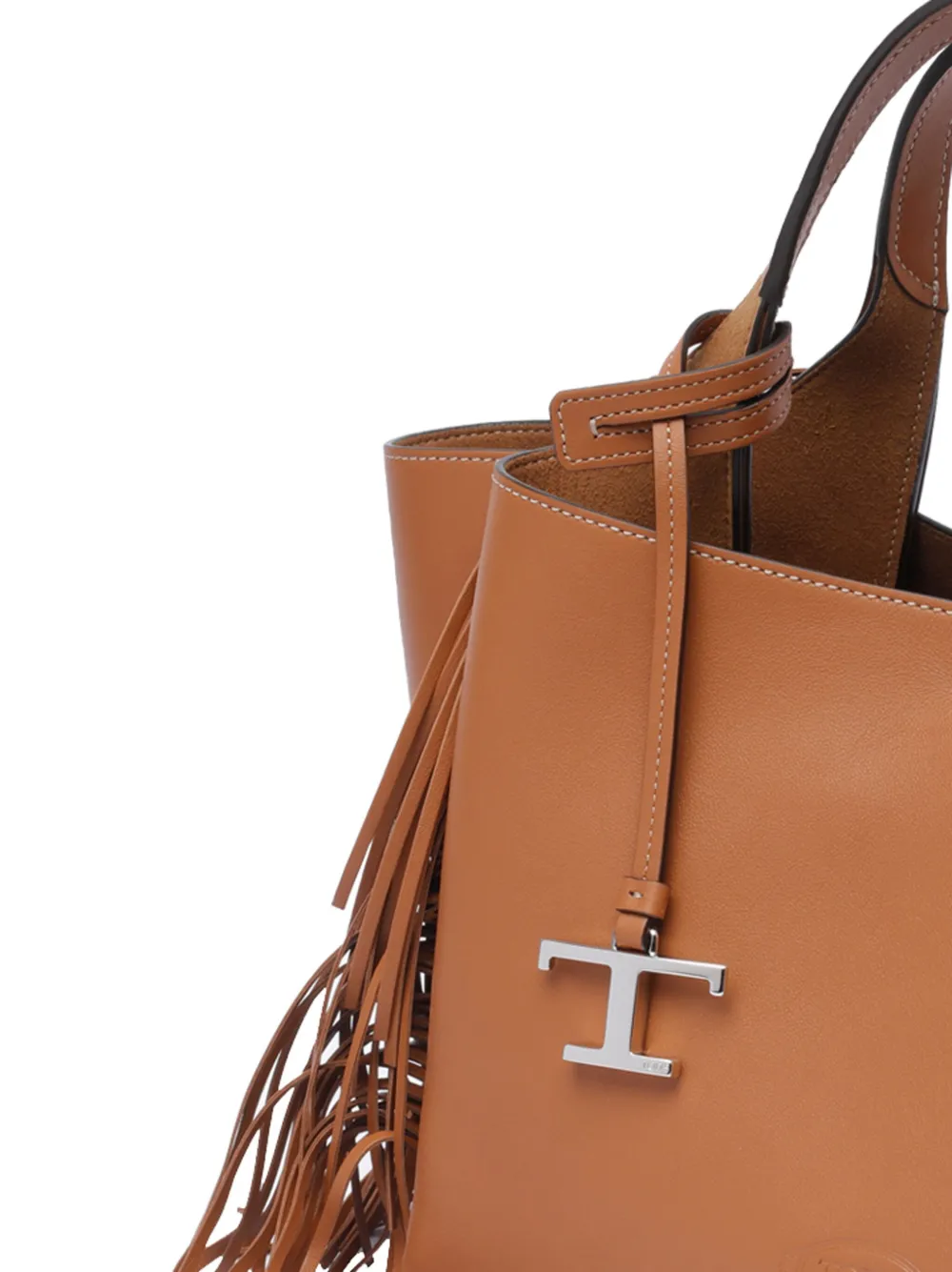 Tod's Shopper met franje Bruin