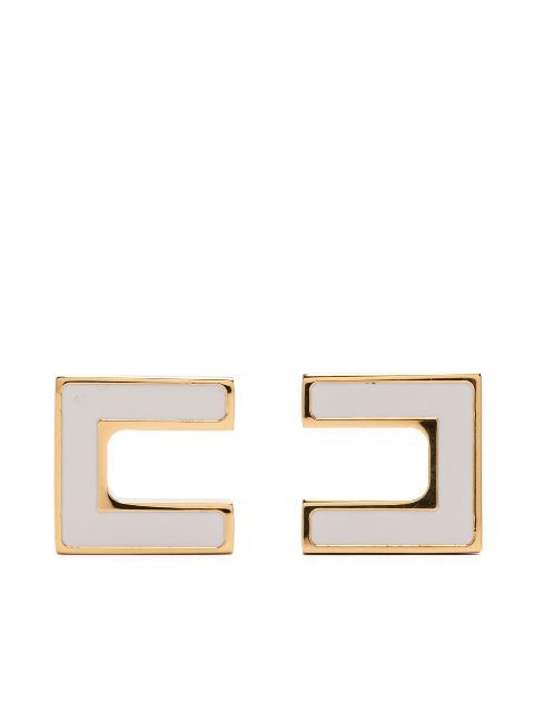 Elisabetta Franchi logo earrings