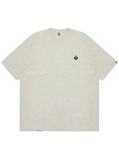 T-shirt en coton à logo appliqué - AAPE BY *A BATHING APE® - Modalova