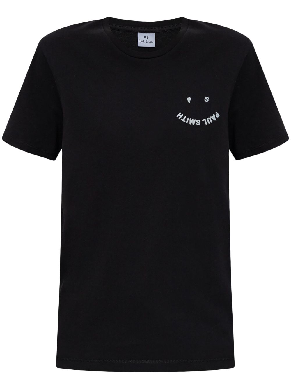 logo-embroidered T-shirt