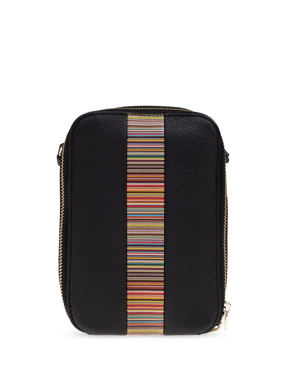 Paul Smith logo lettering messenger bag - Black