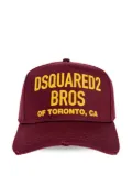 DSQUARED2 logo-print baseball cap
