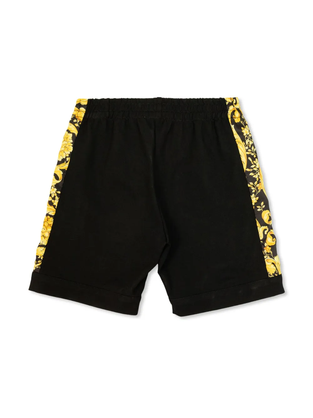 Versace Kids printed shorts - Zwart