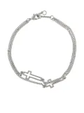 DSQUARED2 cross-charm bracelet - Silver