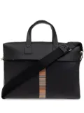 Paul Smith stripe-detailing laptop bag - Black