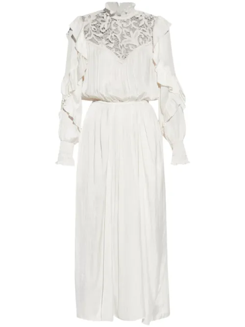 ISABEL MARANT robe Sharlene - Blanc - ISABEL MARANT - Modalova